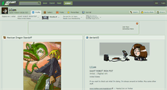 Desktop Screenshot of lcom.deviantart.com