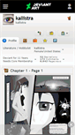 Mobile Screenshot of kallistra.deviantart.com