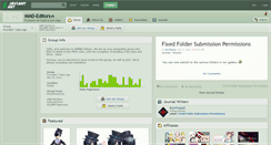 Desktop Screenshot of mmd-editors.deviantart.com