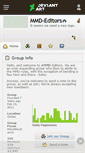 Mobile Screenshot of mmd-editors.deviantart.com