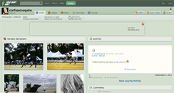Desktop Screenshot of confused-equine.deviantart.com