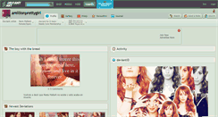 Desktop Screenshot of amillionprettygirl.deviantart.com
