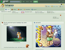 Tablet Screenshot of fredvegerano.deviantart.com