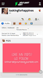 Mobile Screenshot of lookingforhappines.deviantart.com