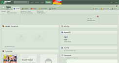 Desktop Screenshot of hgee.deviantart.com