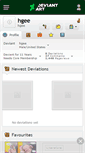 Mobile Screenshot of hgee.deviantart.com