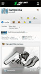Mobile Screenshot of dampirella.deviantart.com