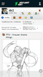 Mobile Screenshot of dx2.deviantart.com