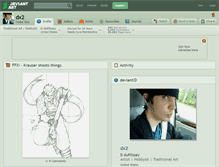 Tablet Screenshot of dx2.deviantart.com