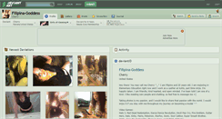 Desktop Screenshot of filipina-goddess.deviantart.com