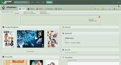 Desktop Screenshot of chiyomaru.deviantart.com