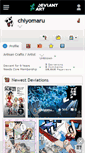 Mobile Screenshot of chiyomaru.deviantart.com