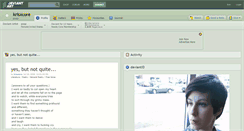 Desktop Screenshot of krisxcore.deviantart.com