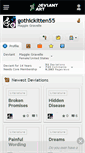 Mobile Screenshot of gothickitten55.deviantart.com