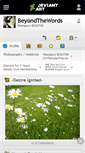 Mobile Screenshot of beyondthewords.deviantart.com