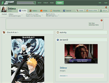 Tablet Screenshot of dalexx.deviantart.com