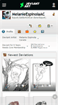 Mobile Screenshot of melanieespinolaac.deviantart.com