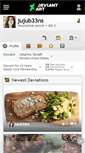 Mobile Screenshot of jujub33ns.deviantart.com