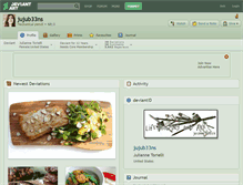 Tablet Screenshot of jujub33ns.deviantart.com