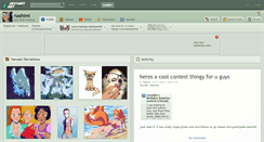 Desktop Screenshot of nashimi.deviantart.com