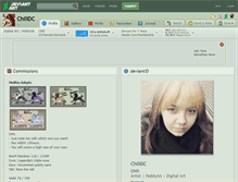 Tablet Screenshot of chilidc.deviantart.com