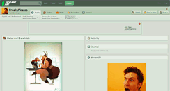 Desktop Screenshot of freakypicasso.deviantart.com