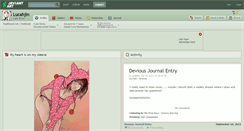 Desktop Screenshot of lucahjin.deviantart.com
