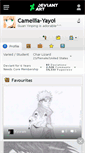 Mobile Screenshot of camellia-yayoi.deviantart.com