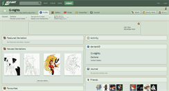 Desktop Screenshot of g-nights.deviantart.com