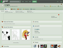 Tablet Screenshot of g-nights.deviantart.com