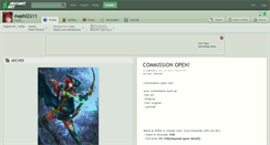 Desktop Screenshot of mashi2311.deviantart.com