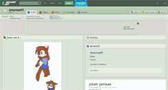 Desktop Screenshot of amyrose95.deviantart.com