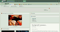 Desktop Screenshot of digit-art.deviantart.com