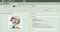 Desktop Screenshot of jinxsatoharu.deviantart.com