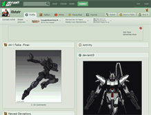 Tablet Screenshot of illsteir.deviantart.com