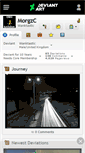 Mobile Screenshot of morgzc.deviantart.com