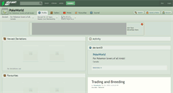 Desktop Screenshot of pokeworld.deviantart.com