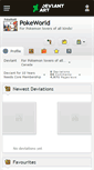 Mobile Screenshot of pokeworld.deviantart.com