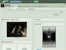 Tablet Screenshot of jirkoart.deviantart.com