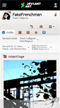 Mobile Screenshot of fakefrenchman.deviantart.com
