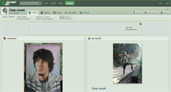 Desktop Screenshot of clear-moon.deviantart.com