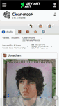 Mobile Screenshot of clear-moon.deviantart.com