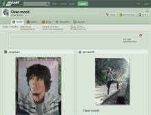 Tablet Screenshot of clear-moon.deviantart.com