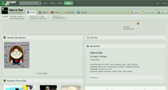 Desktop Screenshot of naeva-star.deviantart.com