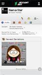 Mobile Screenshot of naeva-star.deviantart.com