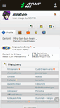 Mobile Screenshot of mirabee.deviantart.com
