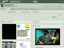 Tablet Screenshot of operation182.deviantart.com