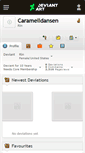 Mobile Screenshot of caramelldansen.deviantart.com