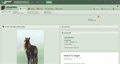 Desktop Screenshot of phosphates.deviantart.com