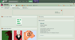 Desktop Screenshot of milonaii.deviantart.com